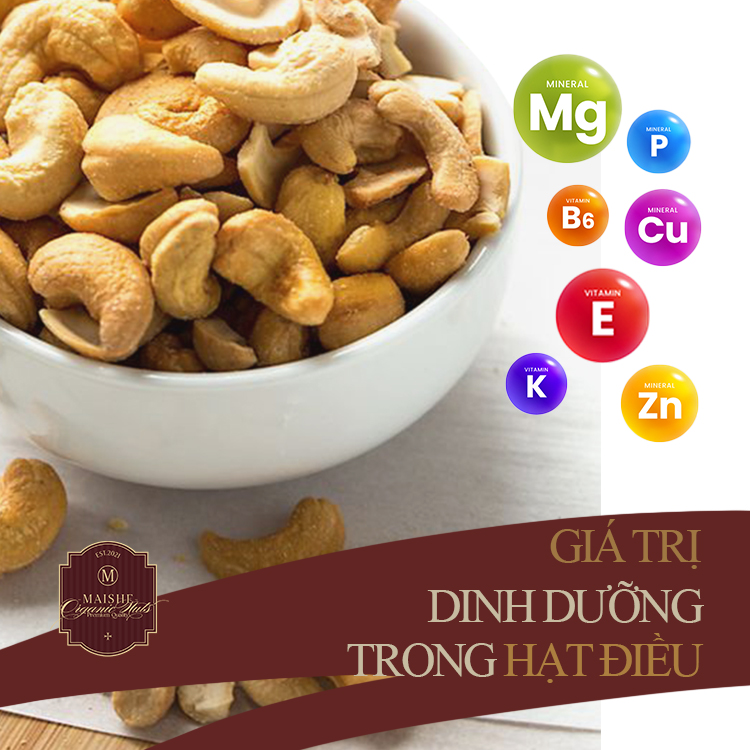 Hạt điều và mức Cholesterol