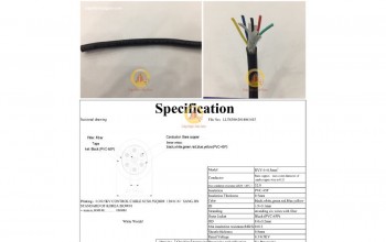 Cáp điều khiển Sangjin 6 core không lưới: Giải pháp tối ưu cho hệ thống công nghiệp hiện đại