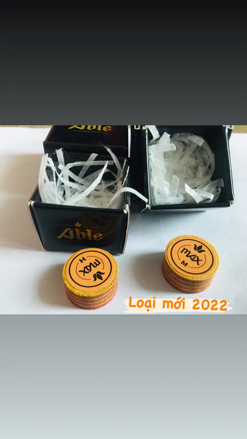 Các loại đầu cơ bida Able nào được ưa chuộng tại Việt Nam?