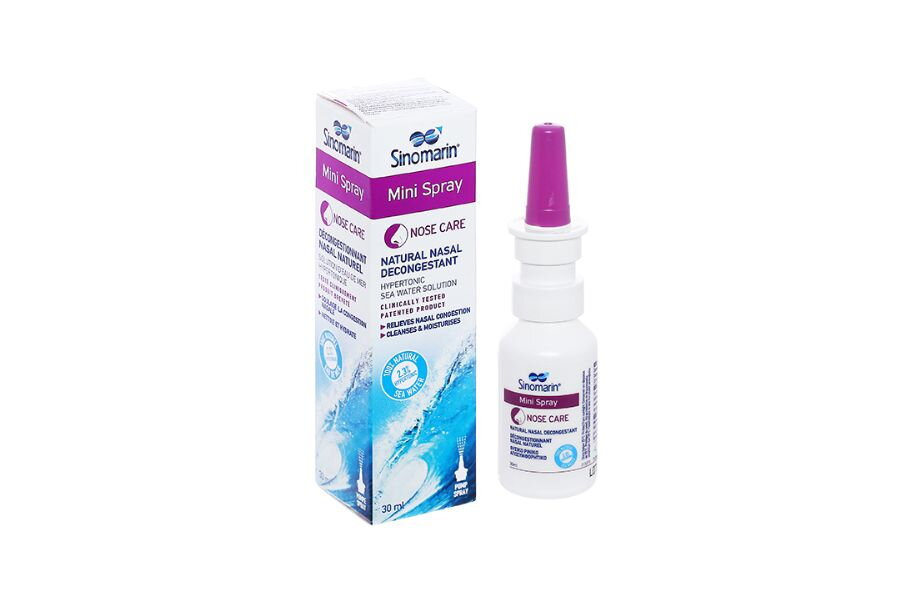 Xịt Mũi Sinomarin Là Gì? Sử Dụng Cho Các Triệu Chứng Gì Là Chủ Yếu
